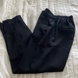 J Crew mercantile black Womens elastic waist trouser sz 2